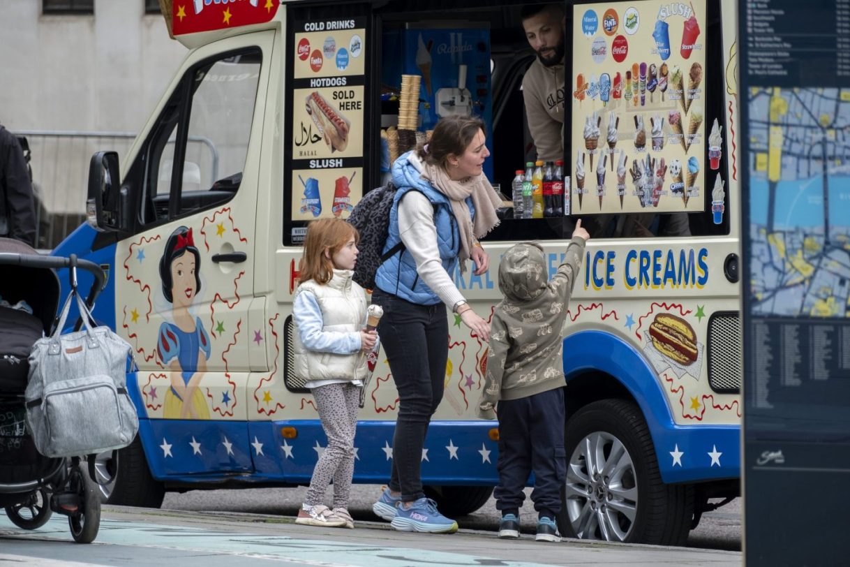 Extreme heat is discouraging customers from buying ice cream.